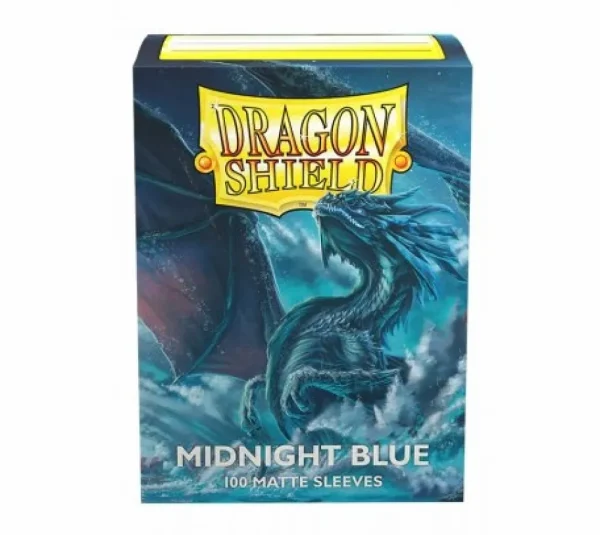 Arcane Tinmen Dragon Shield - Standard Midnight Blue (100) New
