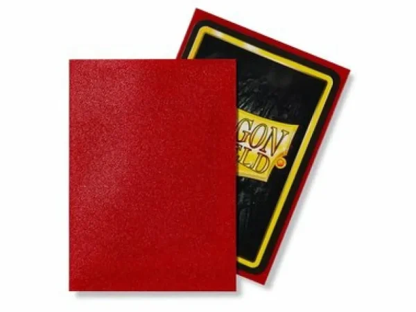 Dragon Shield - Standard: Ruby Matte (100) Hot