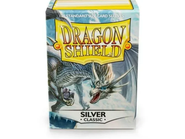 Dragon Shield - Standard: Silver (100) Hot