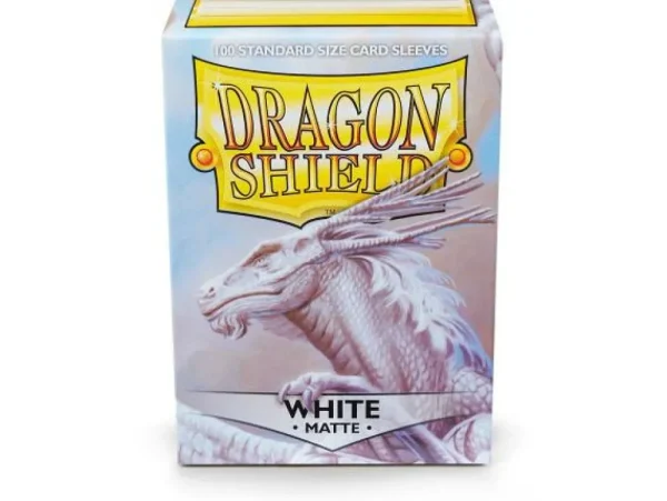Arcane Tinmen Dragon Shield - Standard: White Matte (100) Best