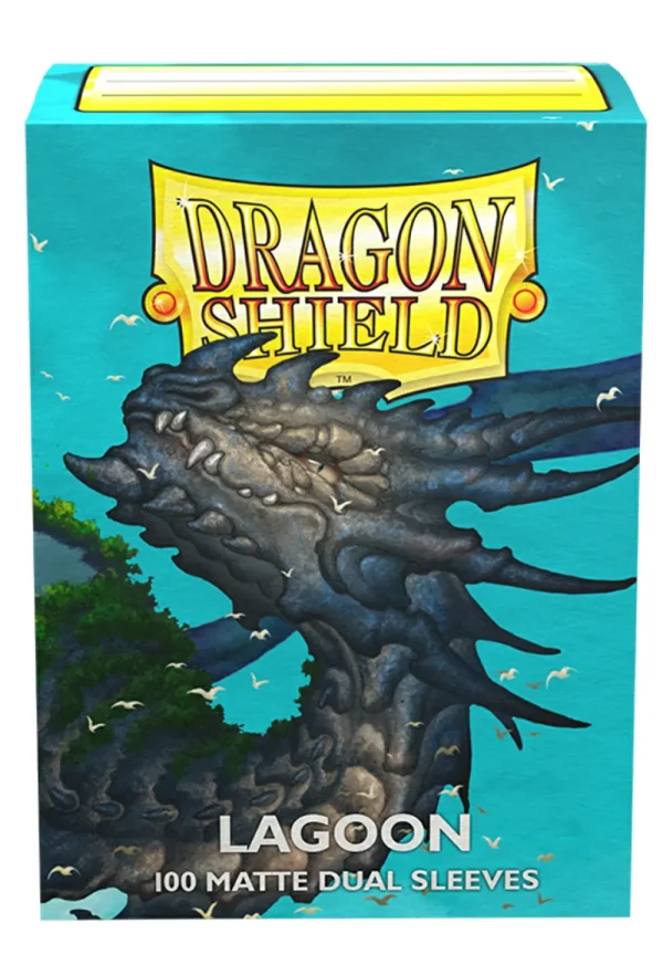 Arcane Tinmen Dragon Shield Sleeves - Lagoon Matte Dual (100 Stuks) Discount