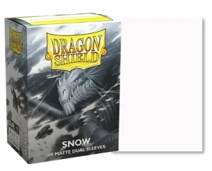 Arcane Tinmen Dragon Shield Sleeves - Snow Dual Matte (100 Stuks) Hot
