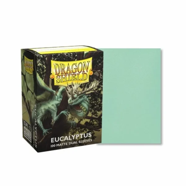 Arcane Tinmen Dragon Shield Sleeves Small - Eucalyptus Dual Matte (60 Stuks) Flash Sale