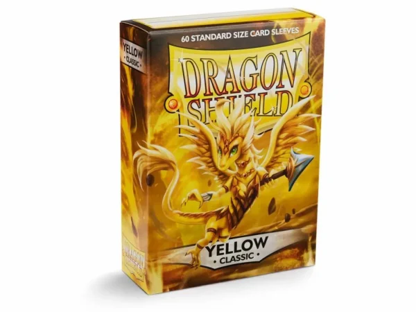 Arcane Tinmen Dragon Shield Standard Classic Sleeves - Yellow (60) Hot