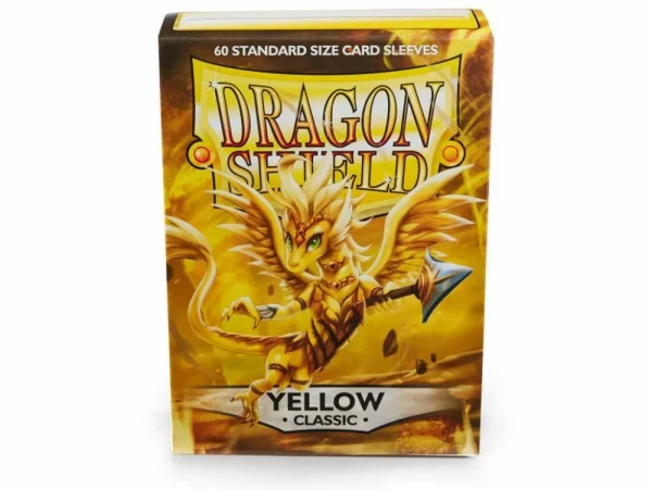 Arcane Tinmen Dragon Shield Standard Classic Sleeves - Yellow (60) Hot