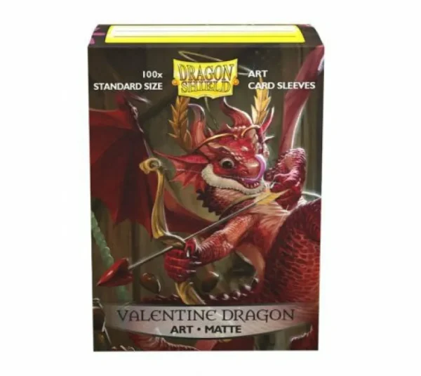Arcane Tinmen Dragon Shield Standard Matte Art Sleeves - Valentine 2020 Dragon (100 Sleeves) Shop