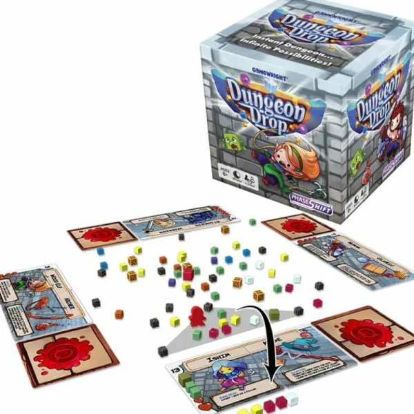 Phase Shift Games Dungeon Drop - Bordspel Clearance