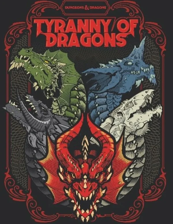 Wizards of the Coast Dungeons & Dragons - Tyranny Of Dragons - Alternate Art Hardcover Outlet