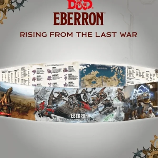 Gale Force 9 Dungeons & Dragons Dm Screen Eberron Fashion