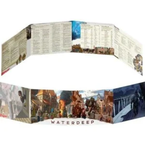 Wizards of the Coast Dungeons & Dragons: Waterdeep Dragon Heist Dm Screen Hot