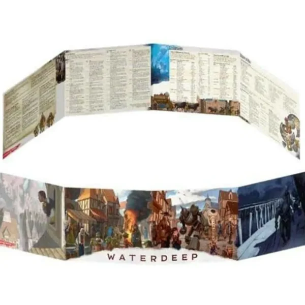Wizards of the Coast Dungeons & Dragons: Waterdeep Dragon Heist Dm Screen Hot