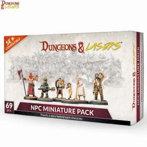 Archon Studios Dungeons & Lasers Npcs Miniature Pack Cheap