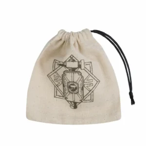 Q Workshop Dwarven Beige & Black Basic Dice Bag Sale