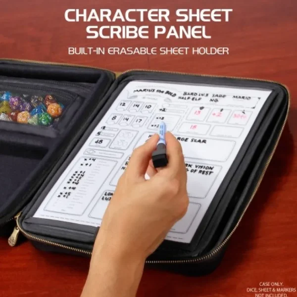 Enhance Rpg Organizer Case - Collector'S Edition - Black Sale