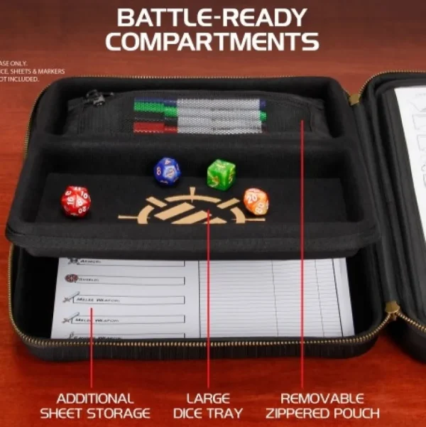 Enhance Rpg Organizer Case - Collector'S Edition - Black Sale