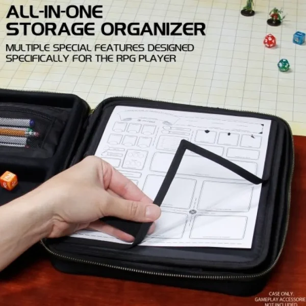 Enhance Rpg Organizer Case - Collector'S Edition - Black Sale
