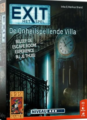 999 Games Exit - De Onheilspellende Villa - Bordspel Fashion