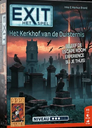 999 Games Exit - Het Kerkhof Van De Duisternis - Breinbreker Hot