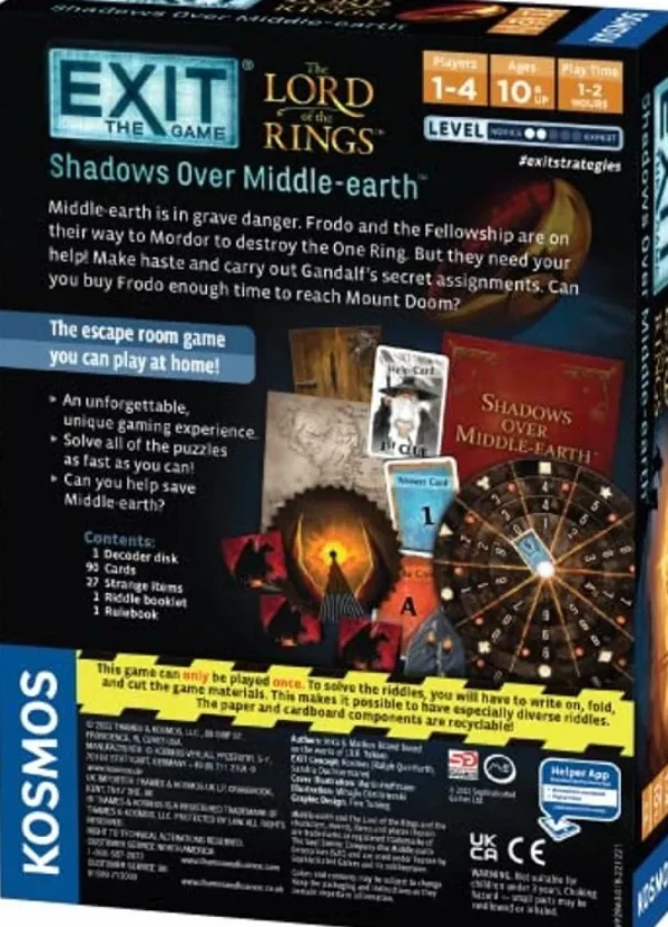 999 Games Exit - Schaduwen Boven Midden-Aarde New