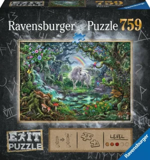 Ravensburger Exit Puzzel: Eenhoorn Exit - (759) Cheap