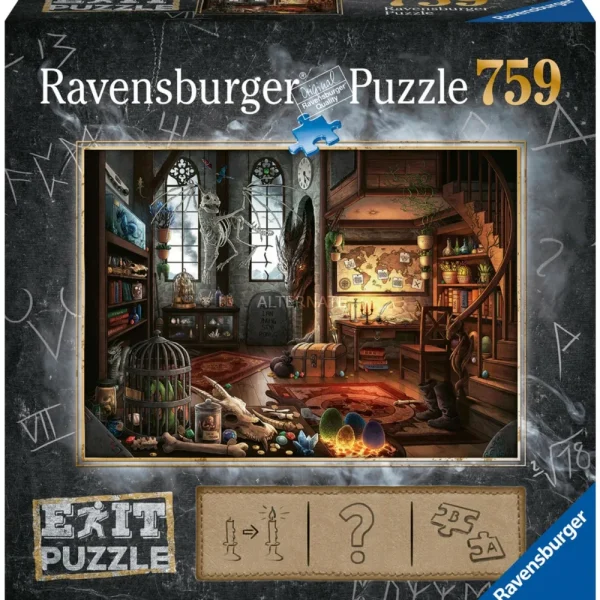 Ravensburger Exit Puzzel: In Het Drakenlaboratorium - (759) Store