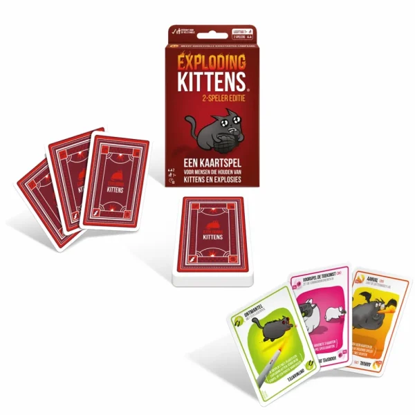 Exploding Kittens 2 Speler Nl New