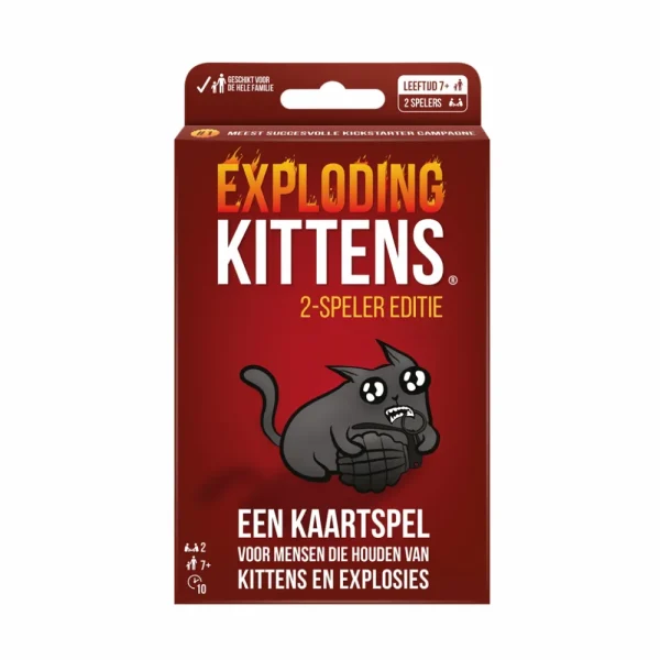 Exploding Kittens 2 Speler Nl New
