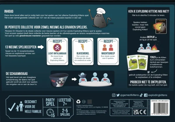 Exploding Kittens Recipes For Disaster - Nl Outlet