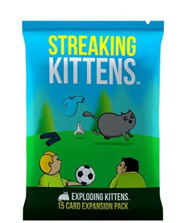 Asmodee Exploding Kittens Streaking Kittens Expansion Outlet