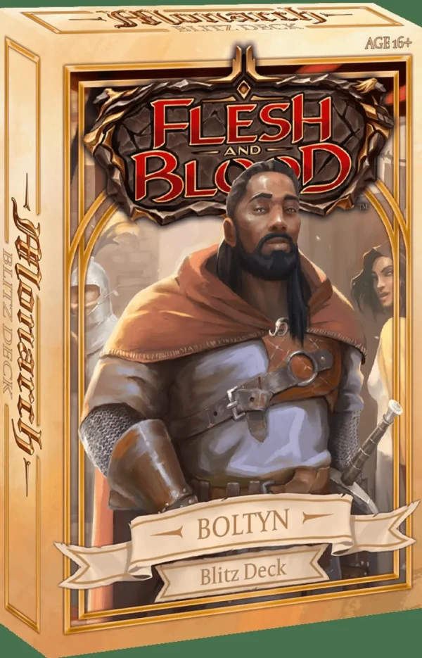 Legend Story Studios Flesh & Blood: Monarch Blitz Deck: Boltyn - Warrior Cheap