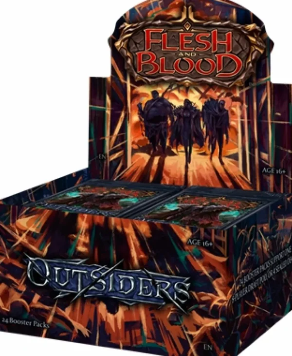 Legend Story Studios Flesh & Blood Tcg - Outsiders Booster Display (24 Packs) - En Clearance