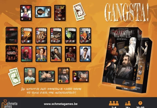 Schmeta Games Gangsta - Kaartspel Hot