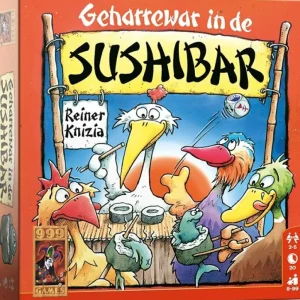 999 Games Geharrewar In De Sushibar - Dobbelspel Online
