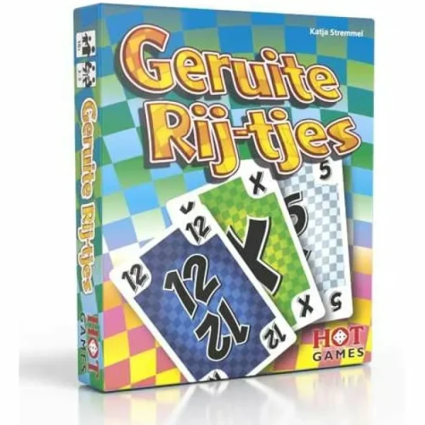 Hot Games Geruite Rij-Tjes Kaartspel Flash Sale