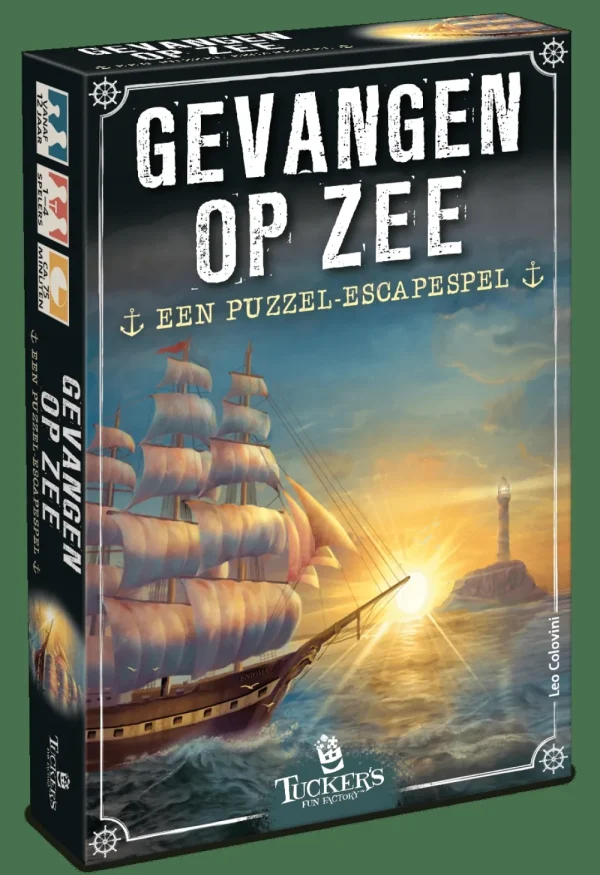Tucker's Fun Factory Gevangen Op Zee - Kaartspel Flash Sale