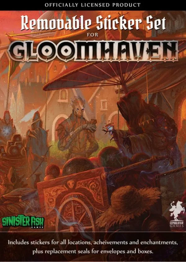 Cephalofair Games Gloomhaven - Removable Sticker Set Flash Sale