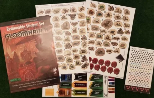 Cephalofair Games Gloomhaven - Removable Sticker Set Flash Sale