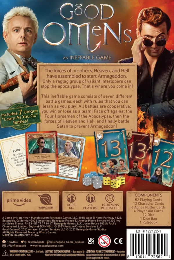 Renegade Game Studios Good Omens - En Discount