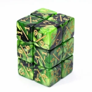 Foam Brain Games -1/-1 Green & Black Counters For Magic (8) Store