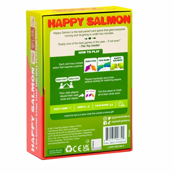 Exploding Kittens Happy Salmon New