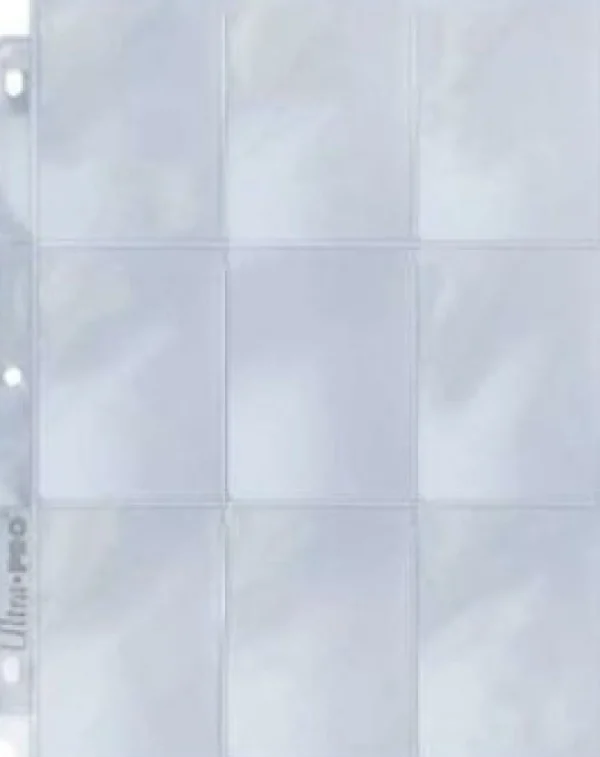 Ultra Pro Hologram Pages Silver 9-Pocket - Box Cheap