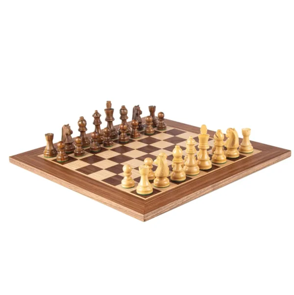 Manopoulou Houten Schaakset: Staunton Schaakstukken (Koning 8,5 Cm) Outlet