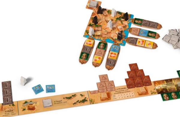 White Goblin Games Imhotep: Het Duel - Bordspel Best