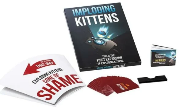 Asmodee Imploding Kittens: Exploding Kittens Expansion New
