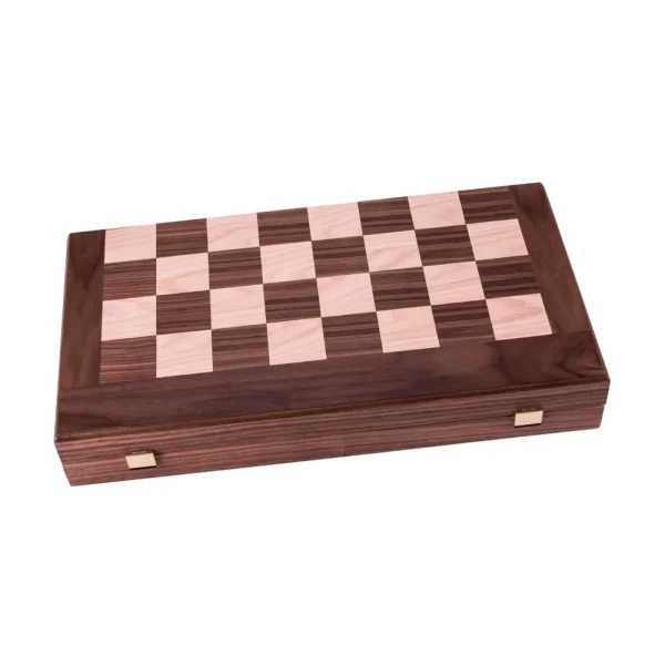 Manopoulou 3 In 1 Schaak/Backgammon/Dam Bord Medium New