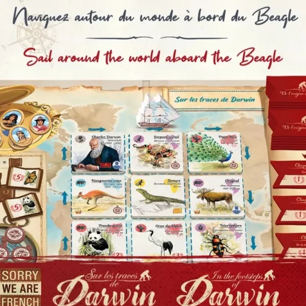 Sorry We Are French In The Footsteps Of Darwin Online