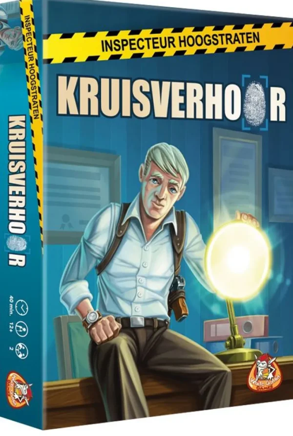 White Goblin Games Inspecteur Hoogstraten: Kruisverhoor Best Sale