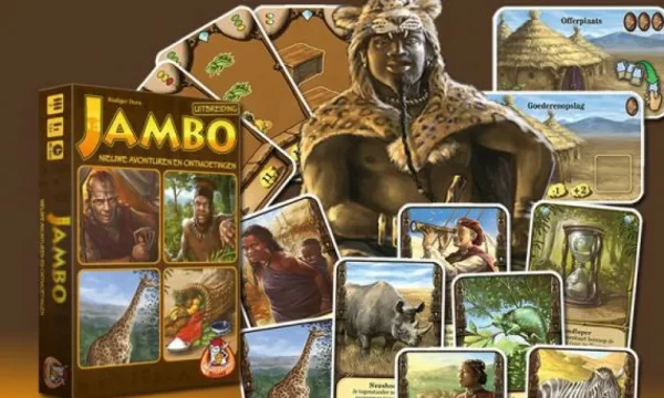 White Goblin Games Jambo - Basisspel + Gratis Uitbreiding Online