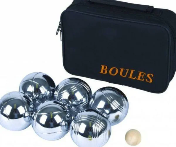 HOT Sports + Toys Jeu De Boules 6 Bals 32X3 In Nylon Tas 720Gr Best