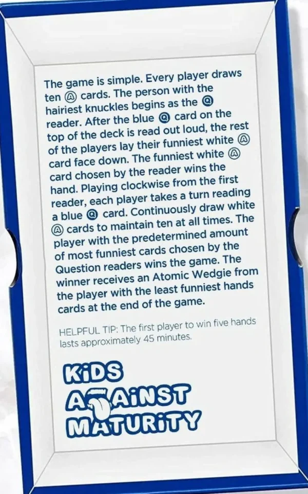 Toy Monster Kids Against Maturity Outlet